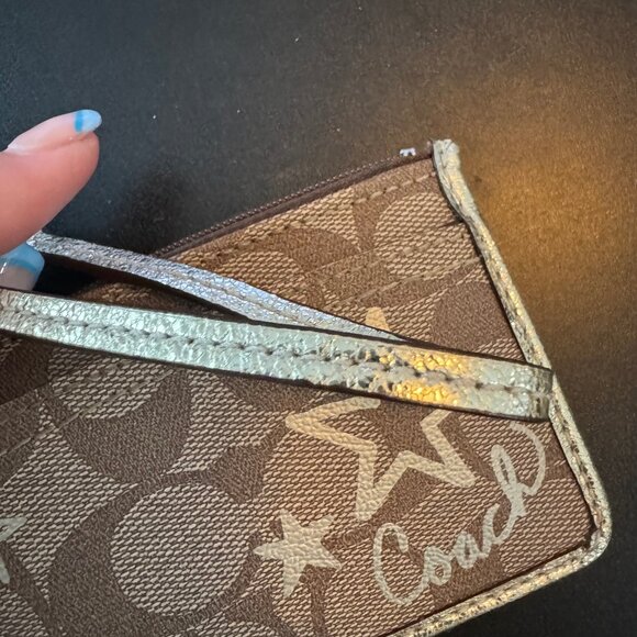 COACH - Mini Id Case In Signature Canvas With Pop Star Print - Picture 5 of 11